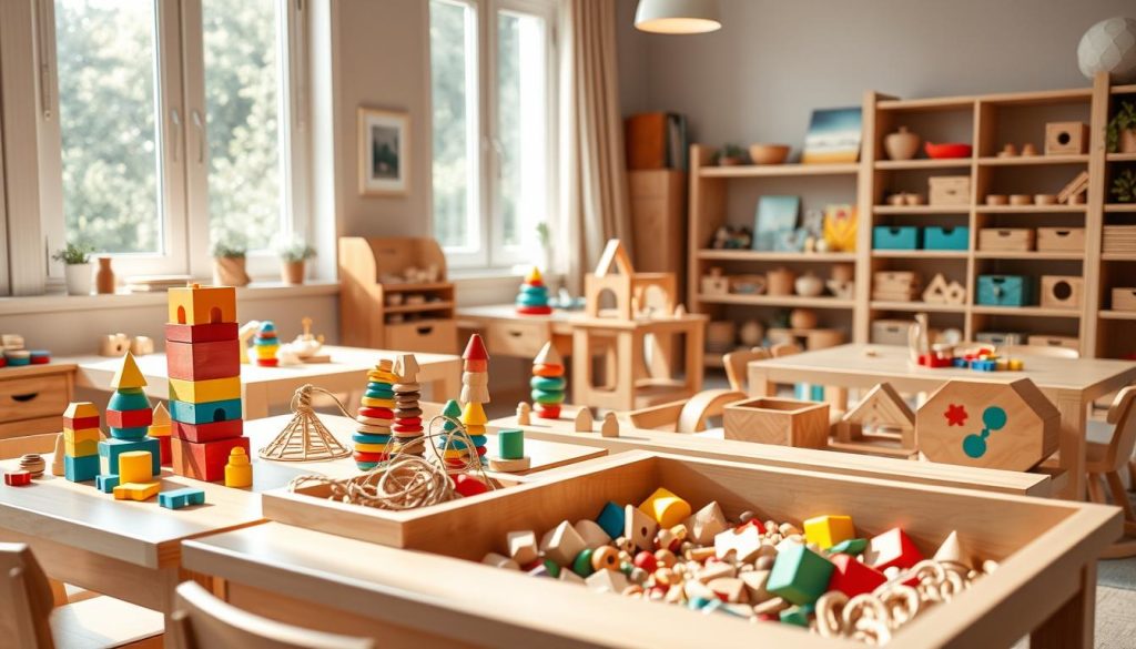 Montessori Material für die Feinmotorik